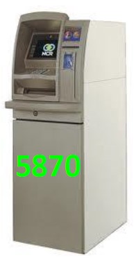 NCR-5870 Rear Access Vestibule ATM